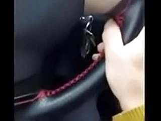 Asian dame auto intimidate